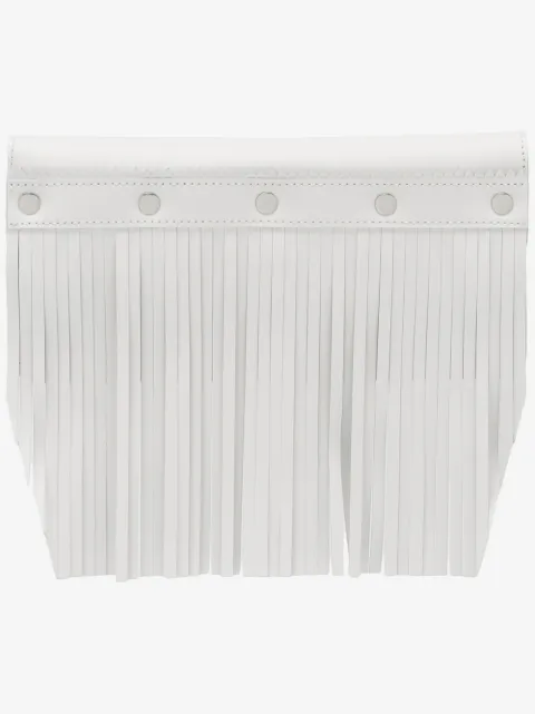 Comme Des Garçons Wallet portefeuille à bord frangé