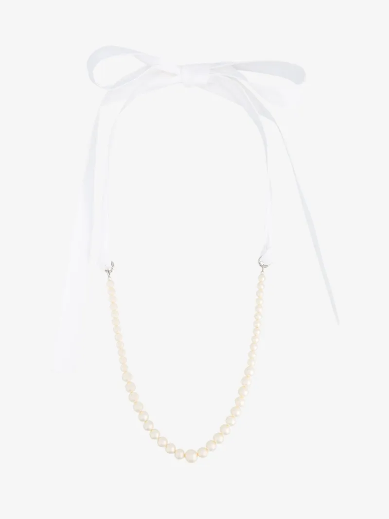Miu Miu pearl necklace