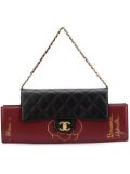 CHANEL Pre-Owned 'Gabrielle' menu clutch bag - Black