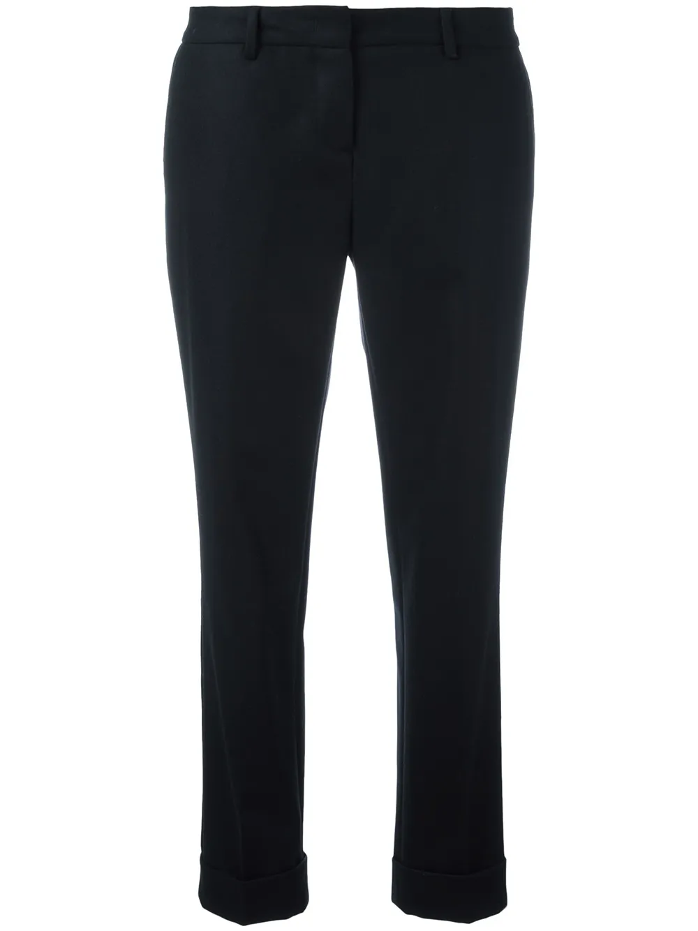 Boglioli tailored cropped trousers | Black | Image 1