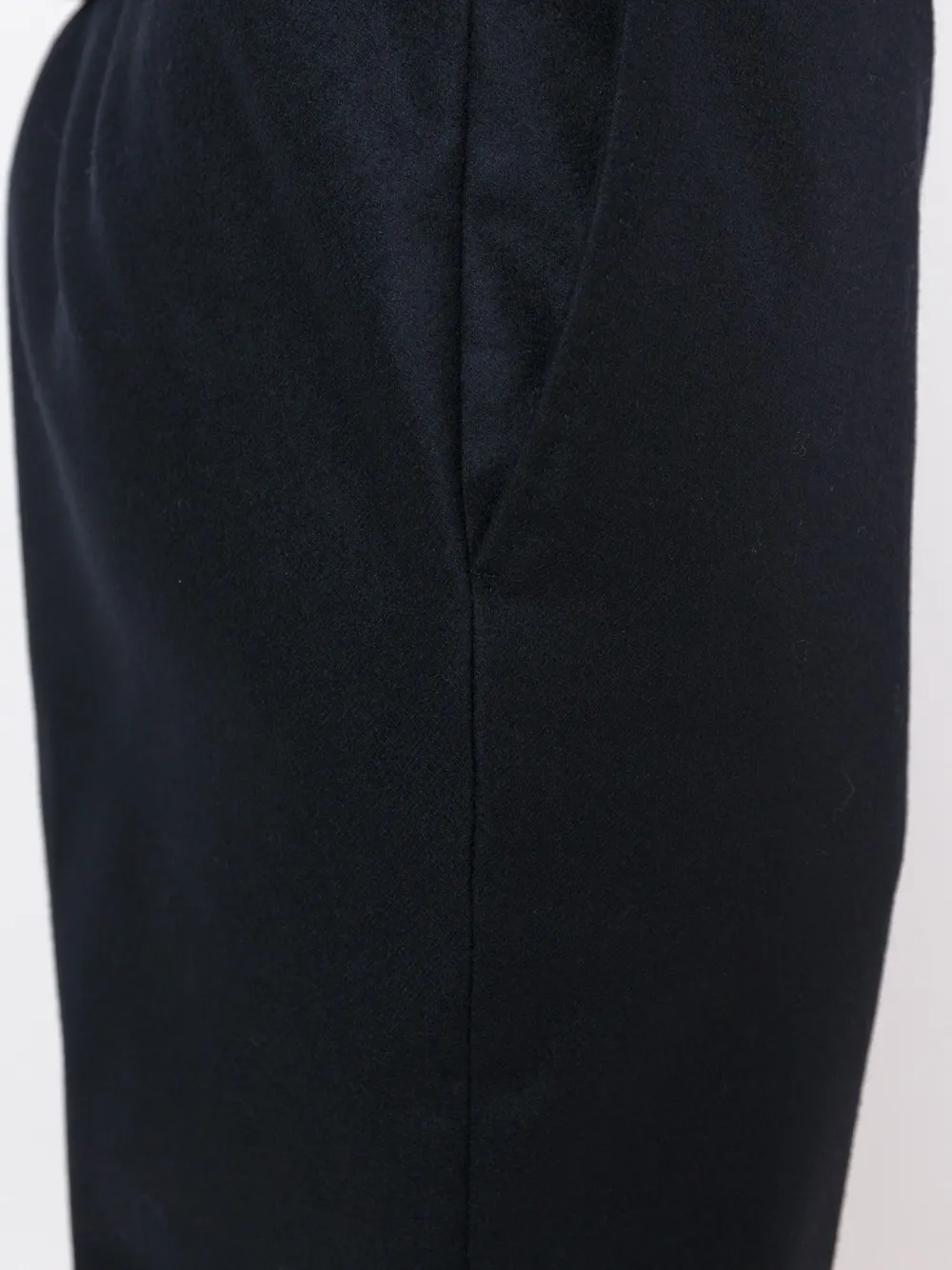 Boglioli getailleerde cropped broek Zwart