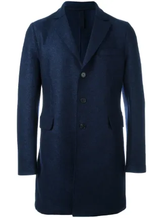 Harris Wharf London Chester Pressed Coat Farfetch Com