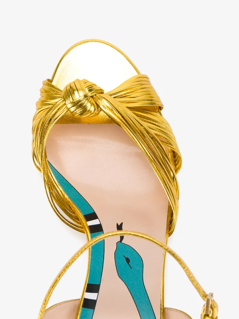 gucci knot heels