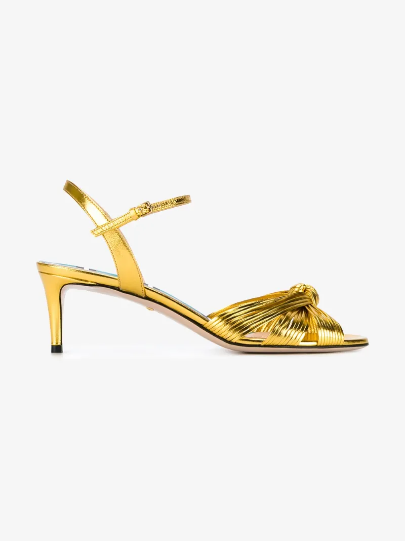 gucci knot heels