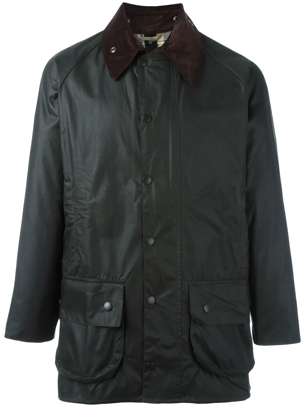 Barbour patch pocket raincoat | Black | Image 1