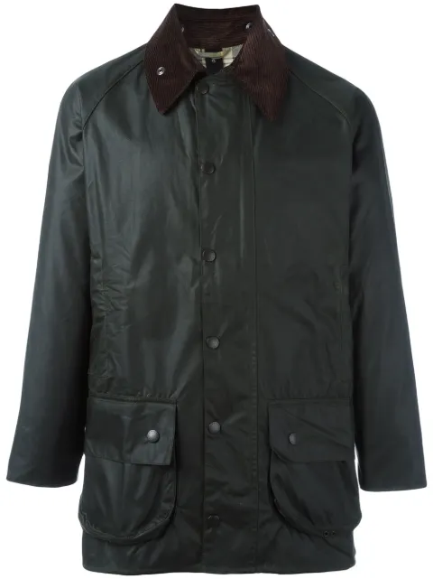 Barbour patch pocket raincoat