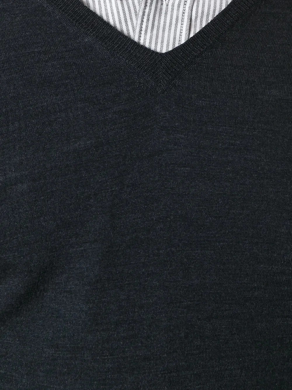 Aspesi V-neck Jumper In Black