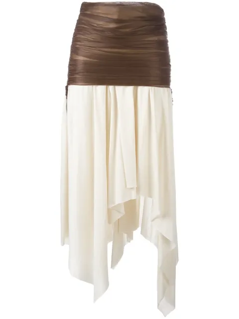 LOEWE asymmetric skirt 