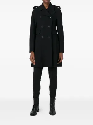 海外希少【VALENTINO】プリントマイクロファイユ ピーコート Valentino（ヴァレンティノ）ウィメンズ ピーコート - FARFETCH