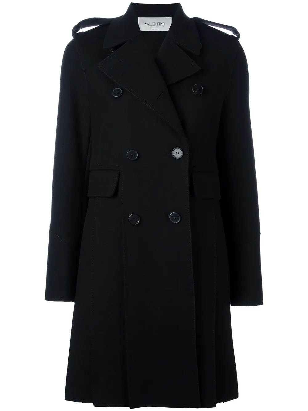 Valentino Doppelreihiger Mantel