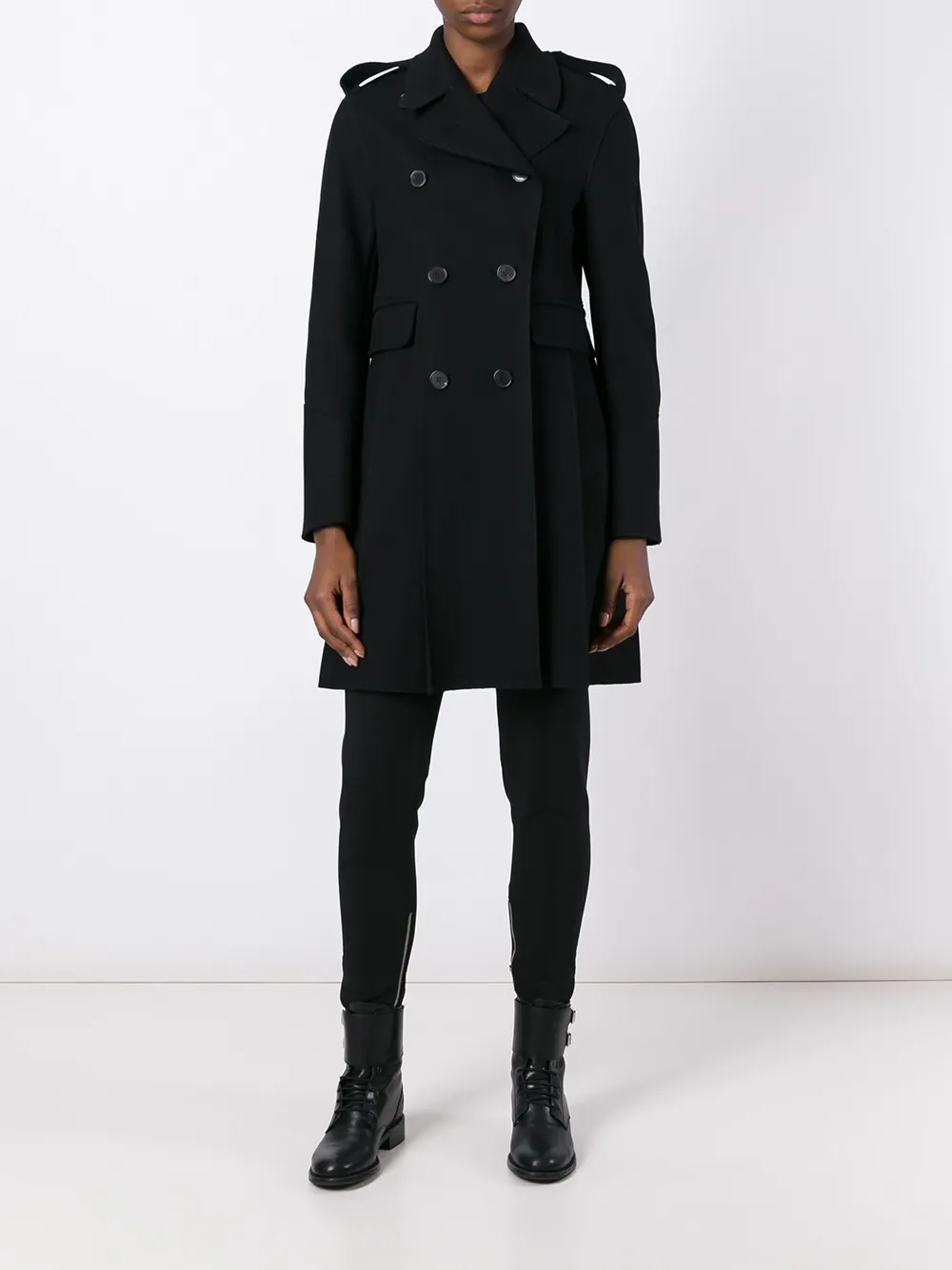 Valentino Garavani Sailorjas met dubbele rij knopen Zwart