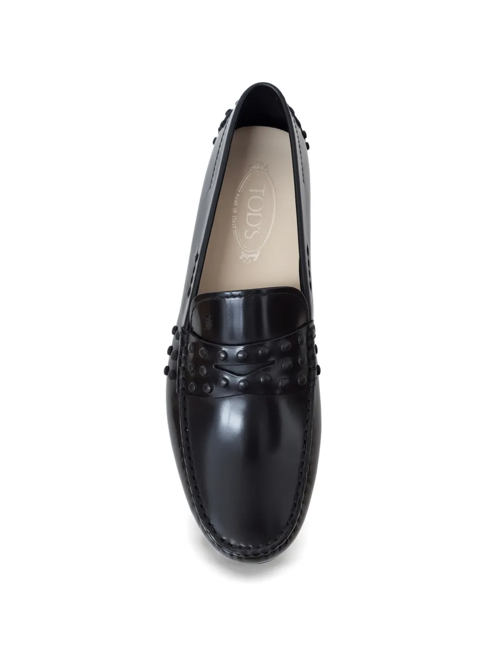  Tod's Loafer Mit Nieten   Schwarz 