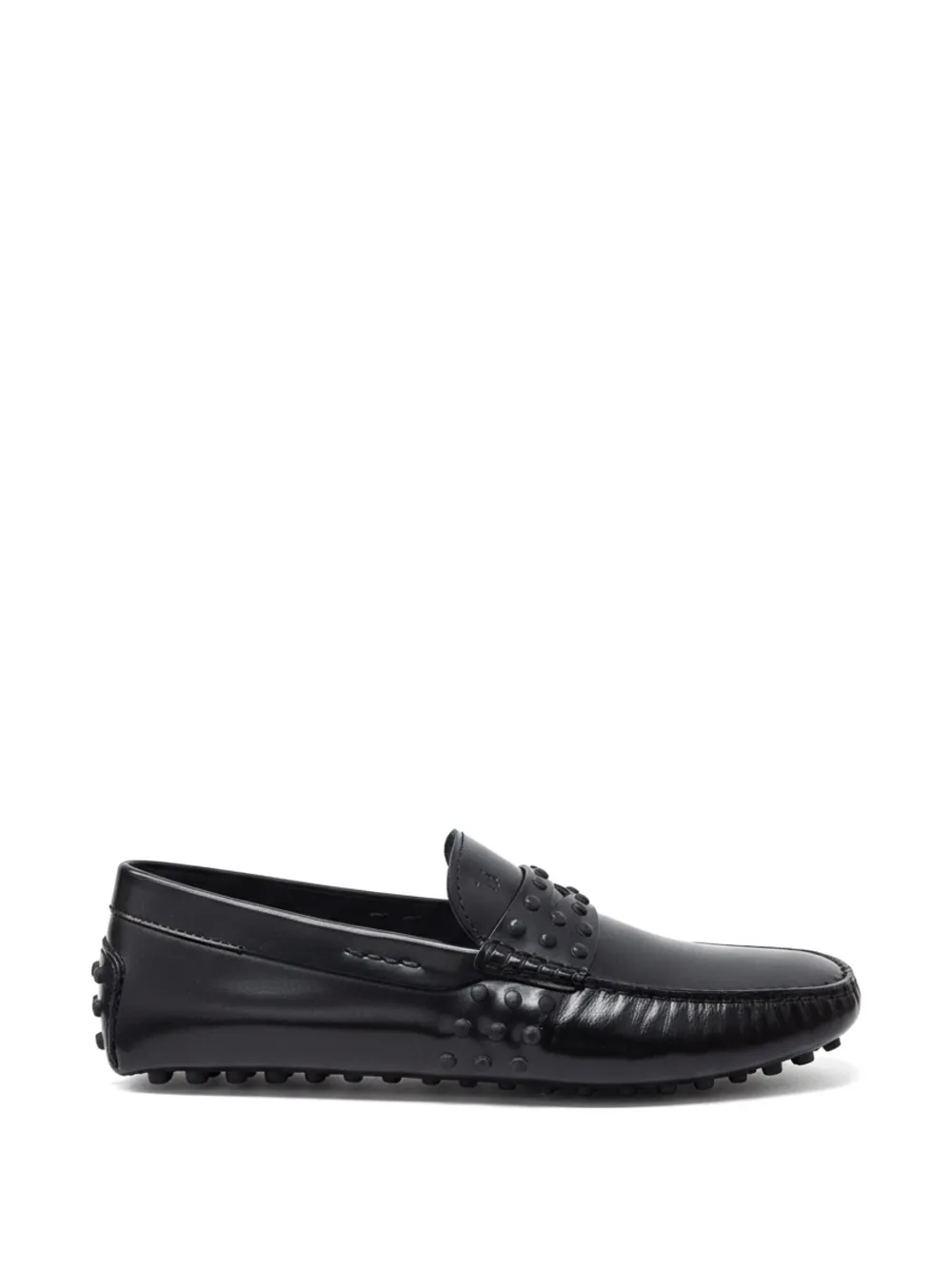 Tod's Loafer mit Nieten - Schwarz