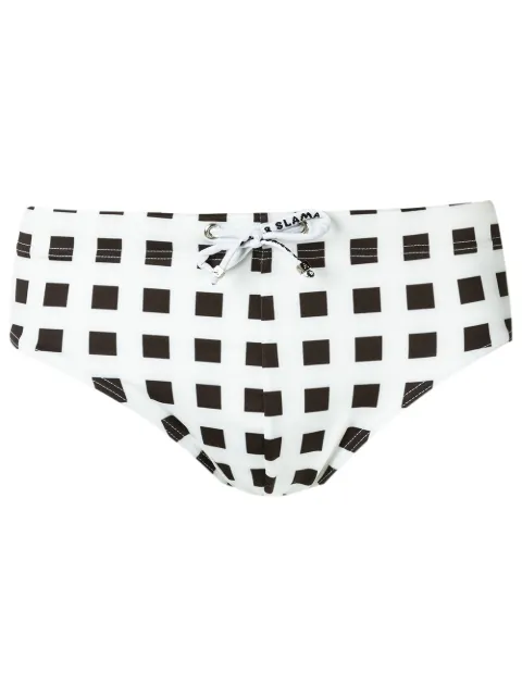 Amir Slama geometric print trunks