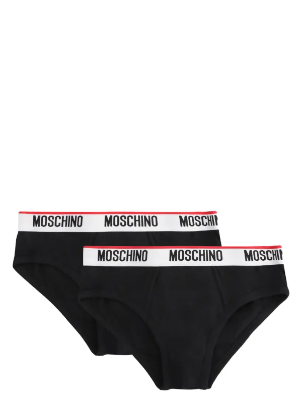Moschino ロゴバンド ブリーフ 2枚セット 通販 - FARFETCH