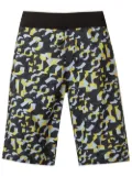 Amir Slama geometric-print swim shorts - Black