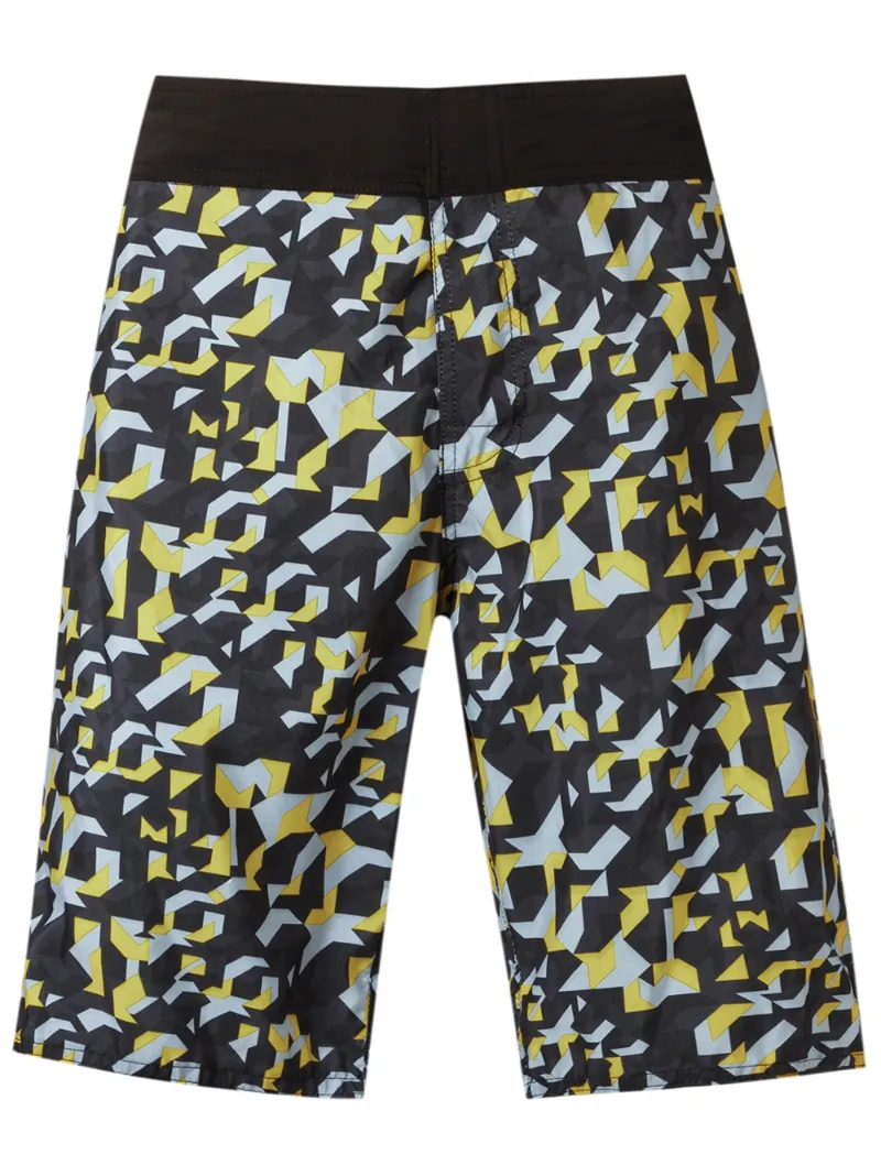 AMIR SLAMA GEOMETRIC-PRINT SWIM SHORTS