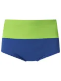 Amir Slama two-tone trunks - Blue