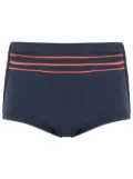 Amir Slama striped low-rise trunks - Grey