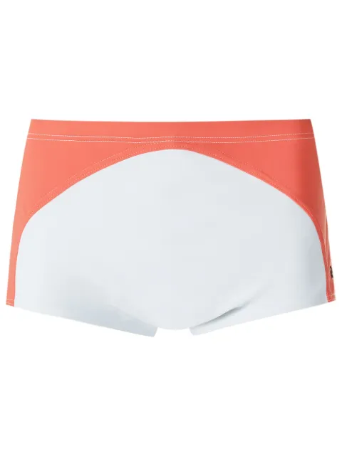 Amir Slama panelled low-rise trunks