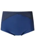 Amir Slama panelled low-rise trunks - Blue