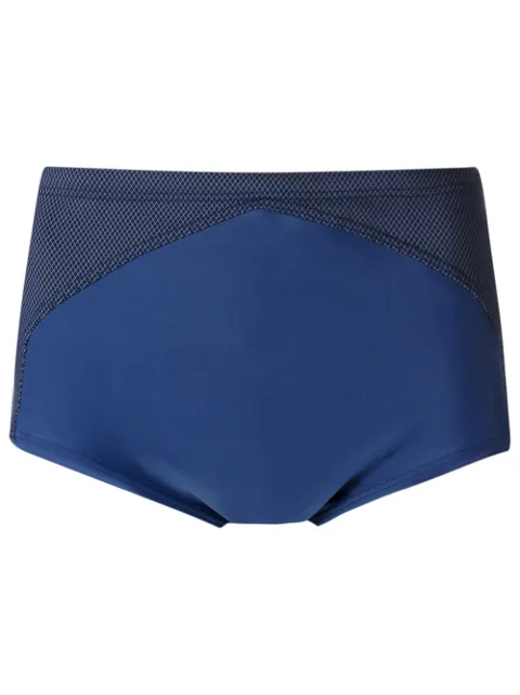 Amir Slama panelled low-rise trunks