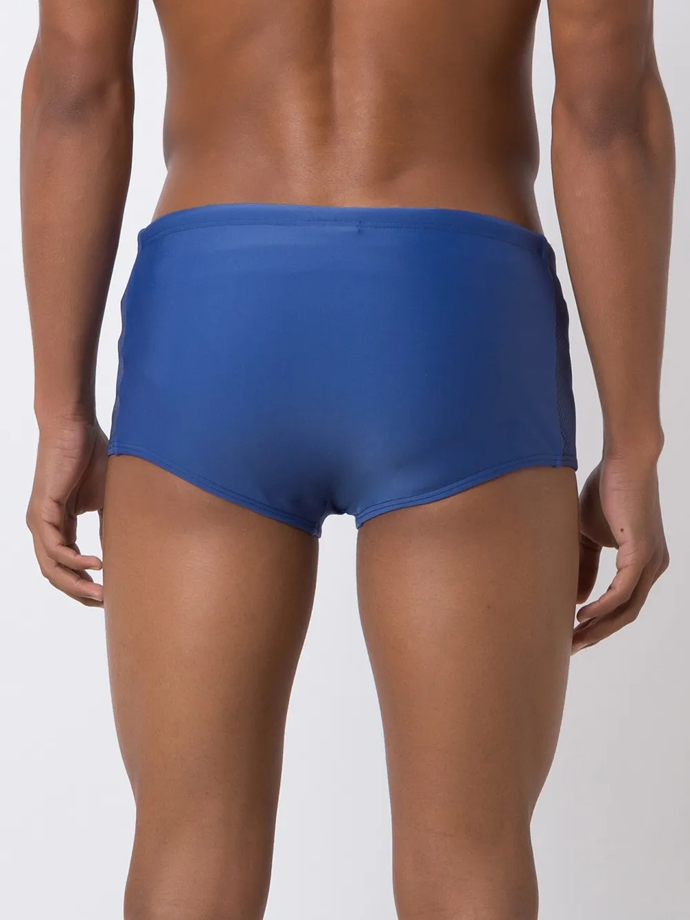 Amir Slama panelled trunks Blauw