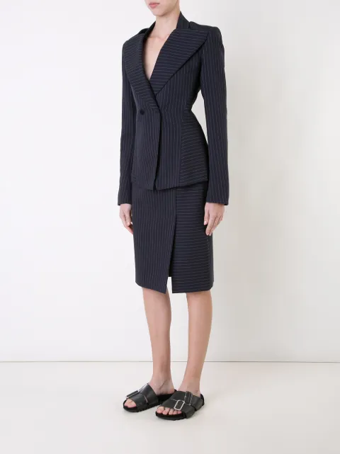 DION LEE Lattitude Pinstripe Blazer | ModeSens