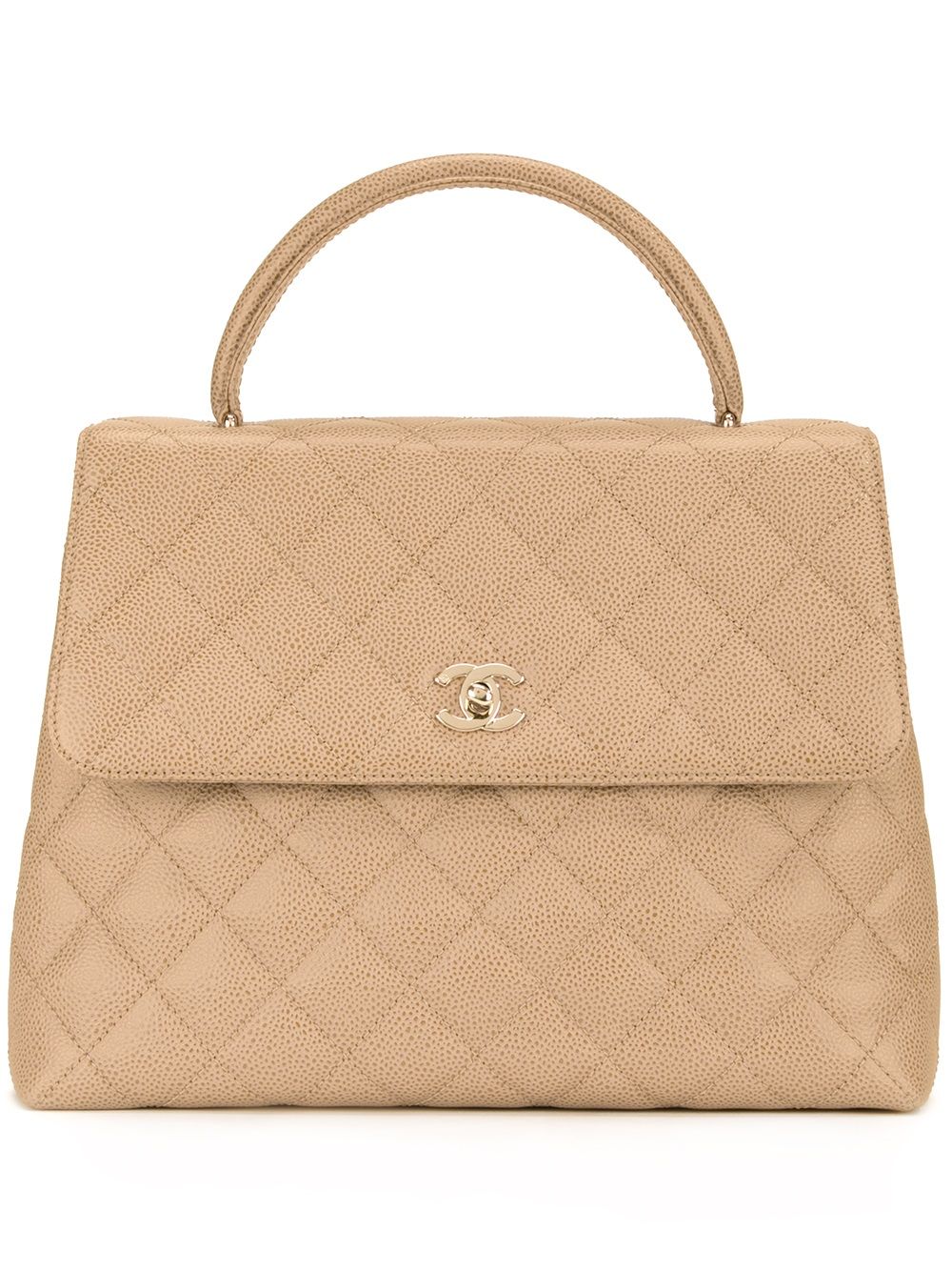 CHANEL CC quilted hand bag Women