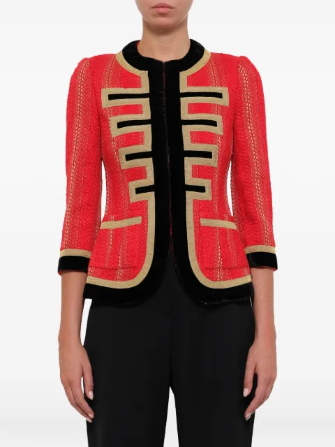 Givenchy lurex tweed jacket