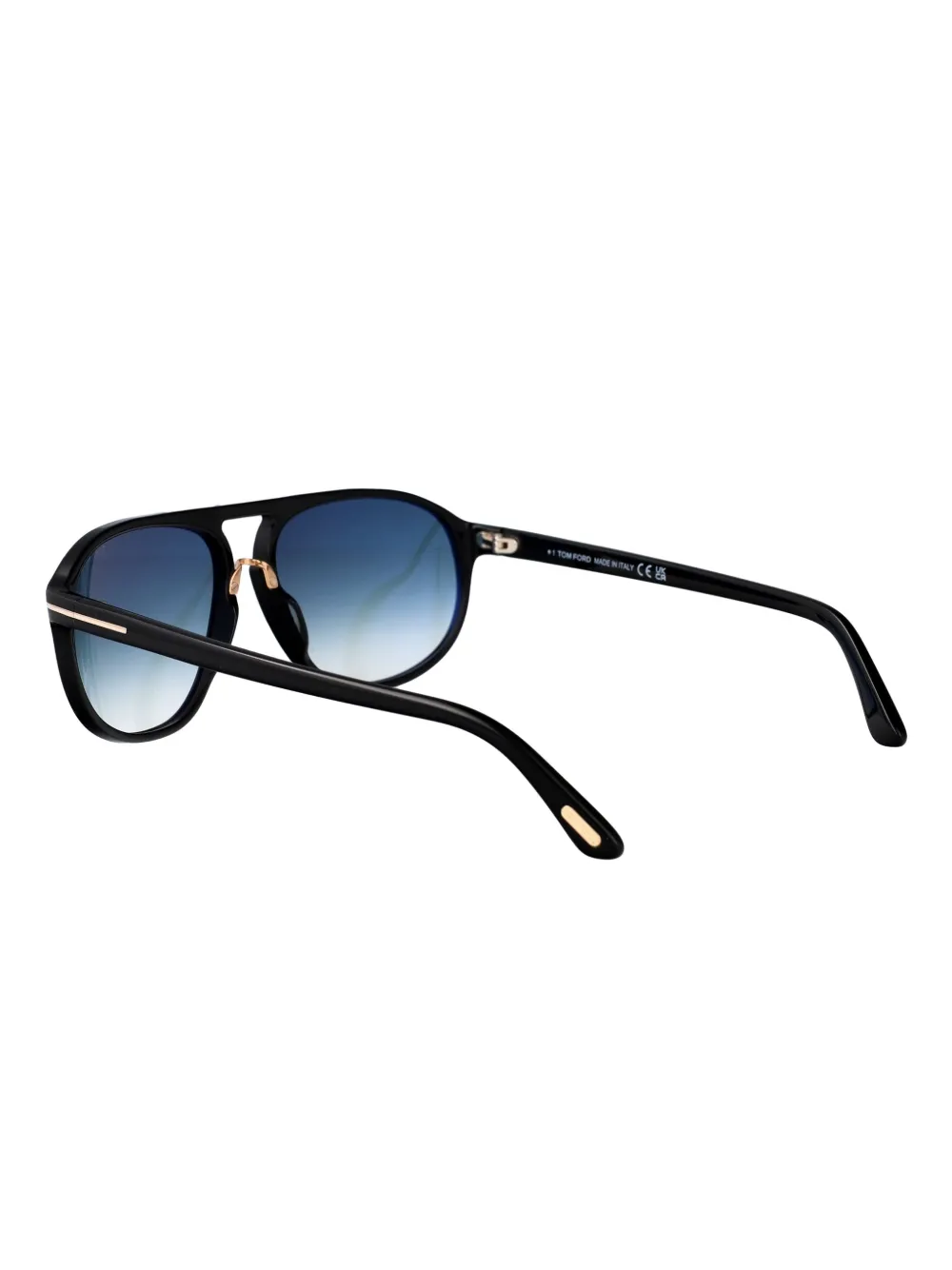 TOM FORD Eyewear square shaped sunglasses Blauw