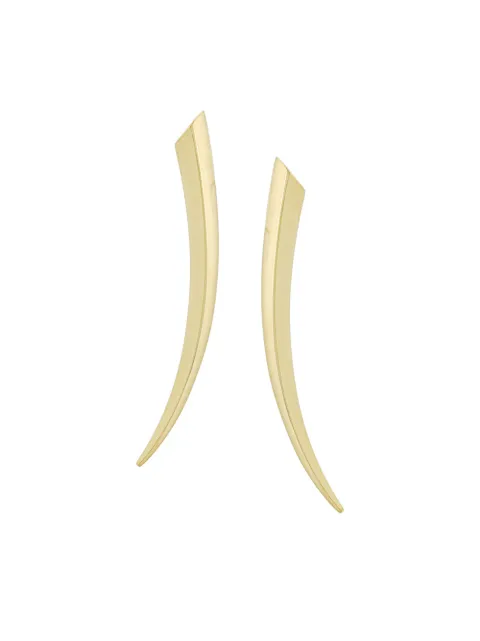 Shaun Leane 18kt yellow gold Sabre earrings