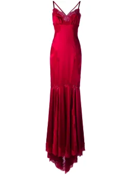 Dolce Gabbana Formal And Evening Dresses Farfetch Lace Trim Gown