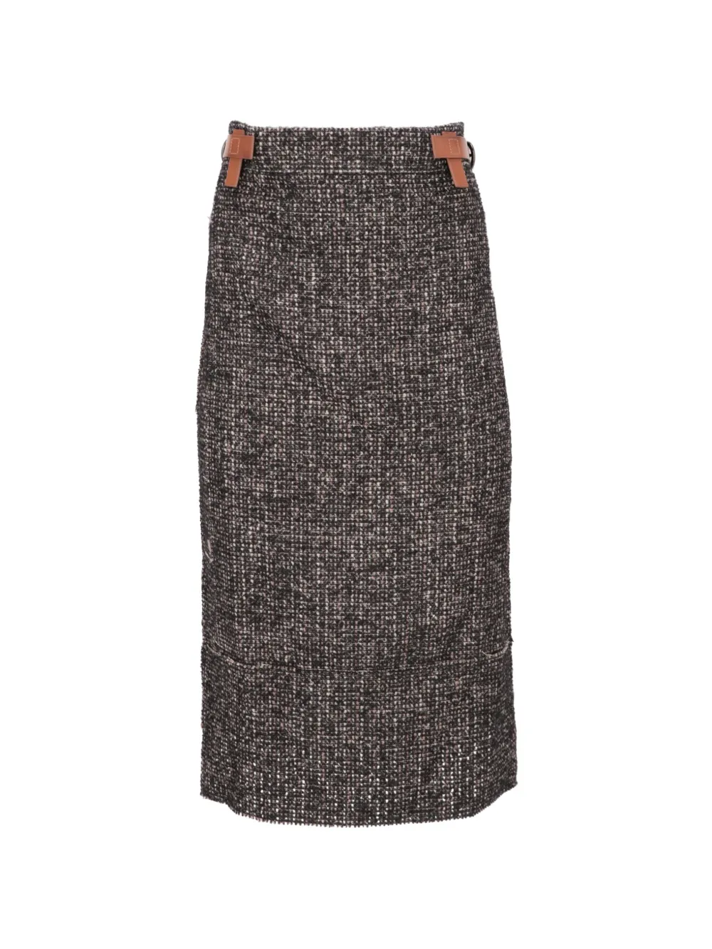 TOM FORD belted pencil skirt Zwart