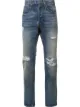 Image 1 of 321 distressed mid-rise jeans