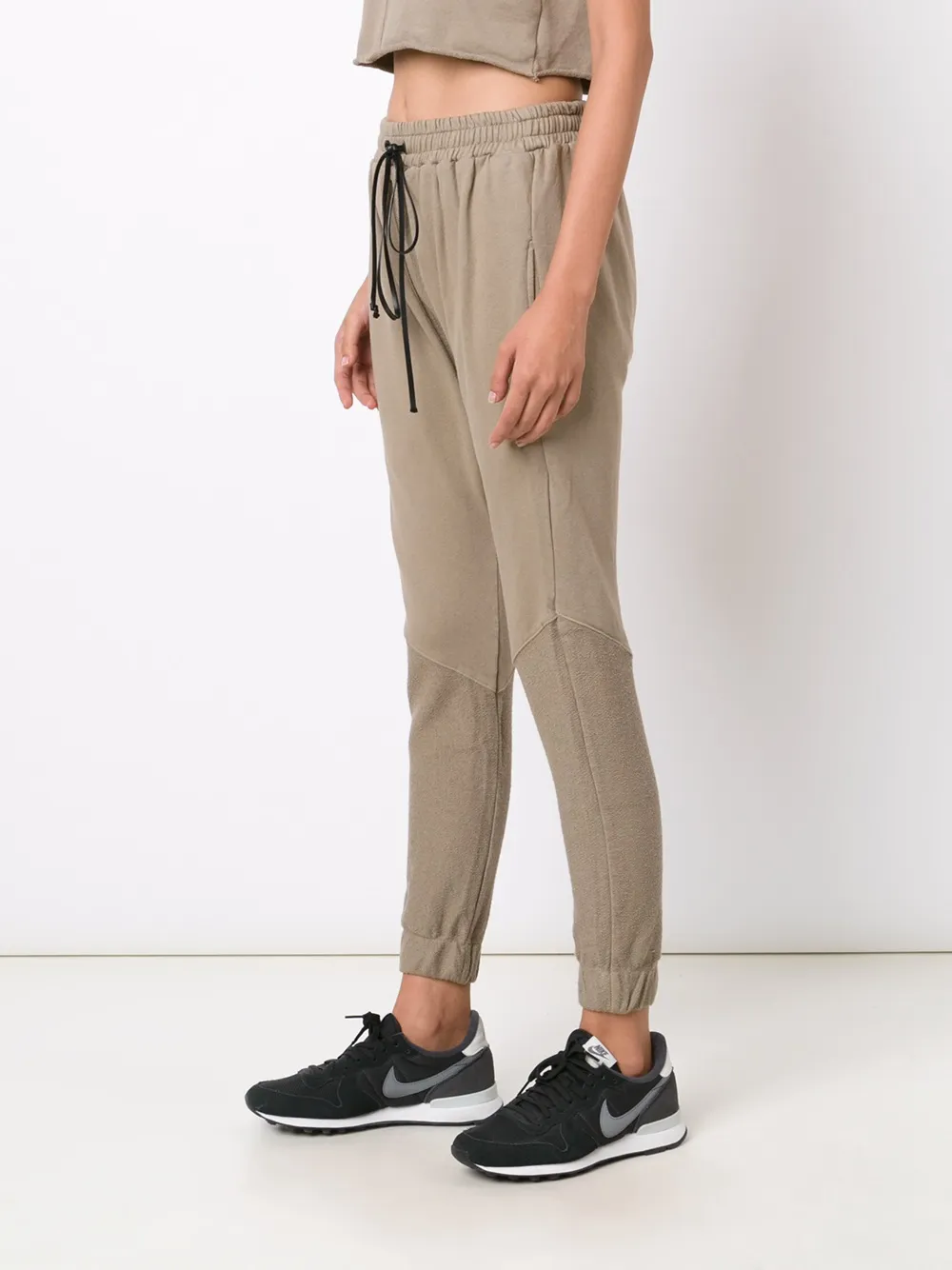 daniel patrick 裤裆下垮慢跑裤