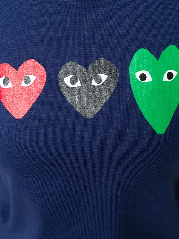Comme Des Garçons Play ハートロゴ Tシャツ 通販 - FARFETCH