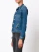 L'Agence buttoned denim jacket