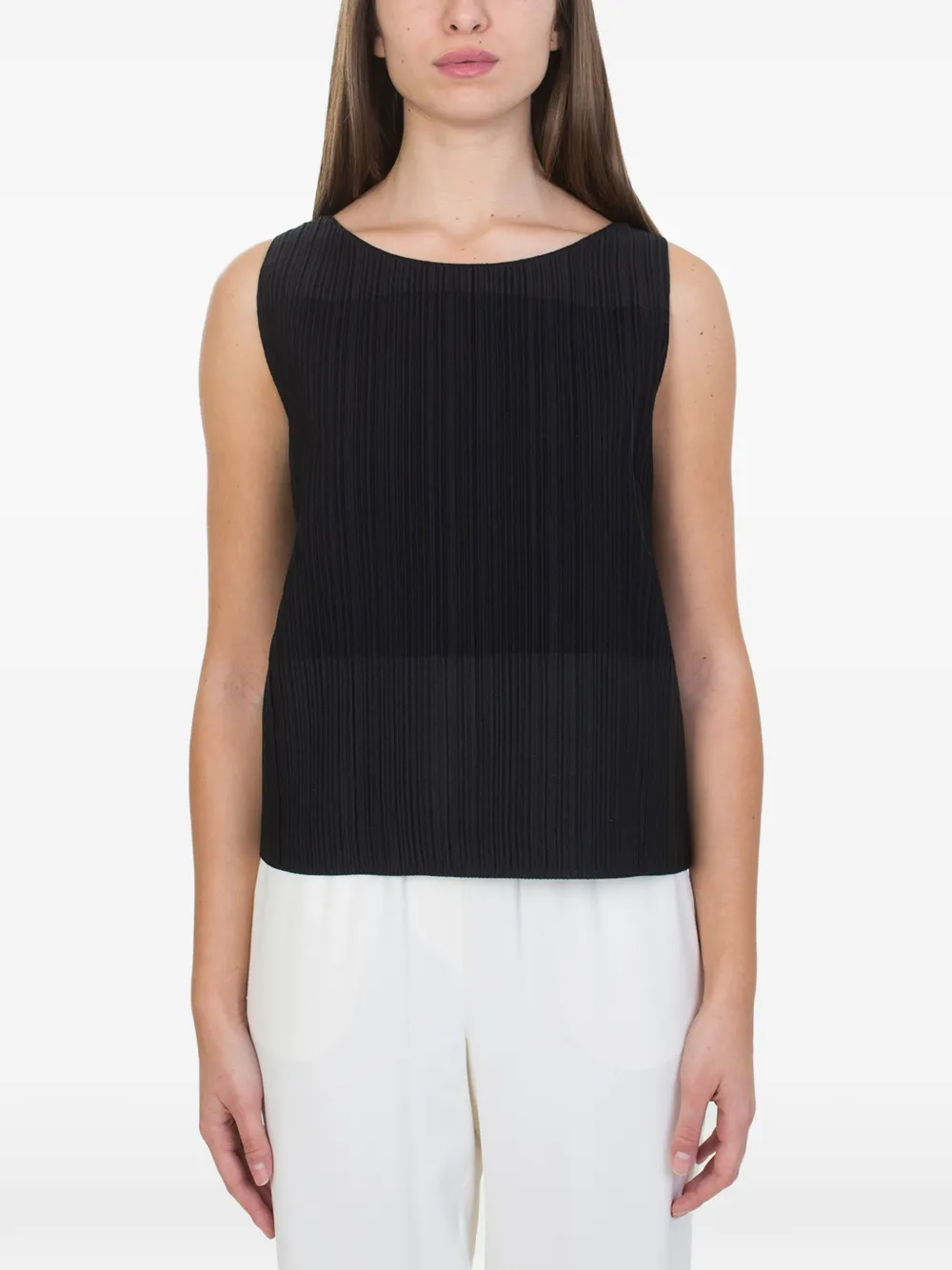 Eggs 'Colonia' top | Black | Image 1