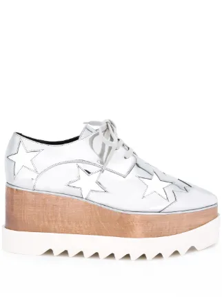 スニーカー Stella Mccartney Stringata Con Zeppa Elyse STELLA McCARTNEY - STRINGATA CON ZEPPA 