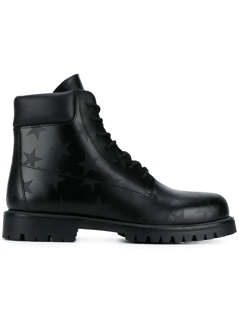 Valentino Garavani Valentino Garavani star print boots - Nero