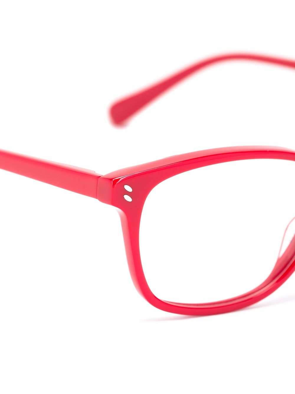 Stella McCartney Kids bril met rechthoekige frame - Rood