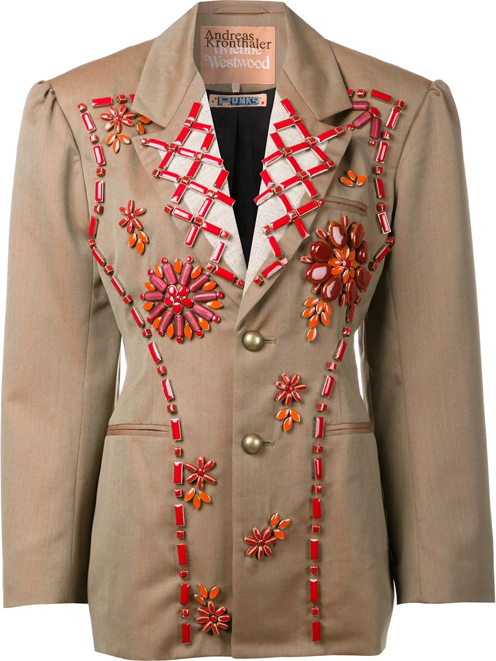 Andreas Kronthaler For Vivienne Westwood 'buffalo Barrel' Jacket $2,440 - Buy AW16 Online - Price