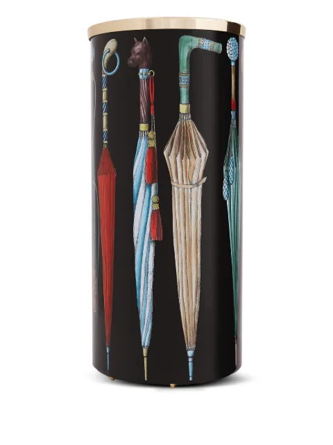 Fornasetti printed umbrella stand