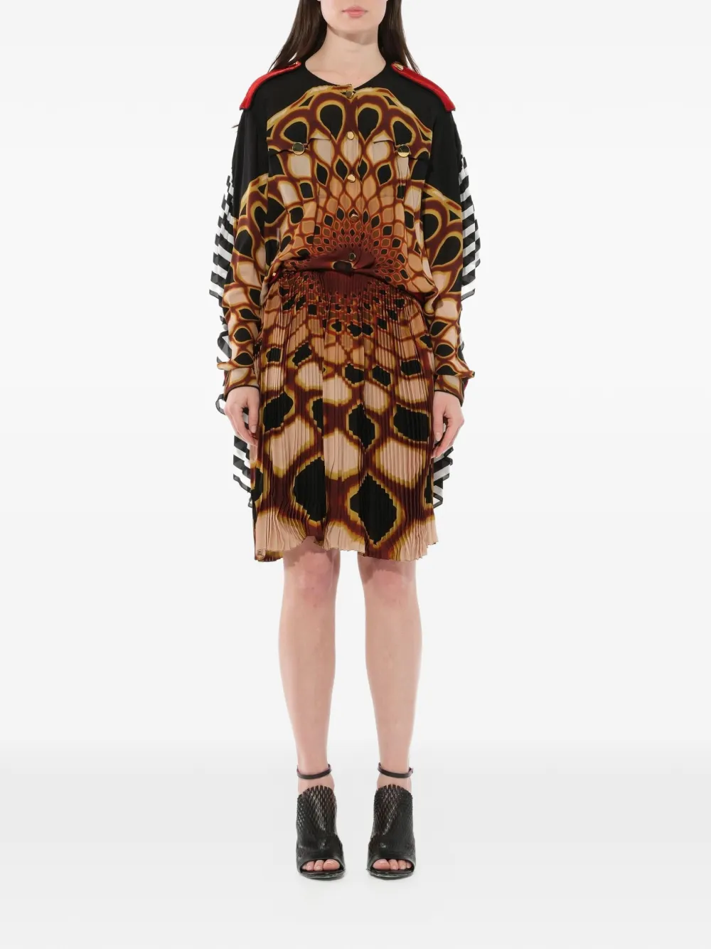 Givenchy 'Kaleido Eye' printed dress - Black
