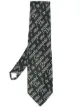 Image 1 of Moschino Pre-Owned quote intarsia knit tie