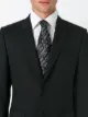 Image 2 of Moschino Pre-Owned quote intarsia knit tie