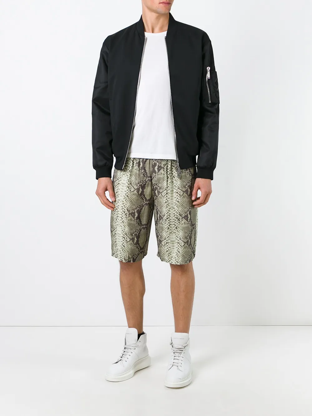 Jean Paul Gaultier Pre-Owned snake print shorts | Image 2