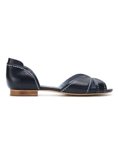 Sarah Chofakian Iberica leather flat sandals