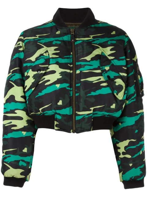 Jean Paul Gaultier Pre-Owned army bomber jacket